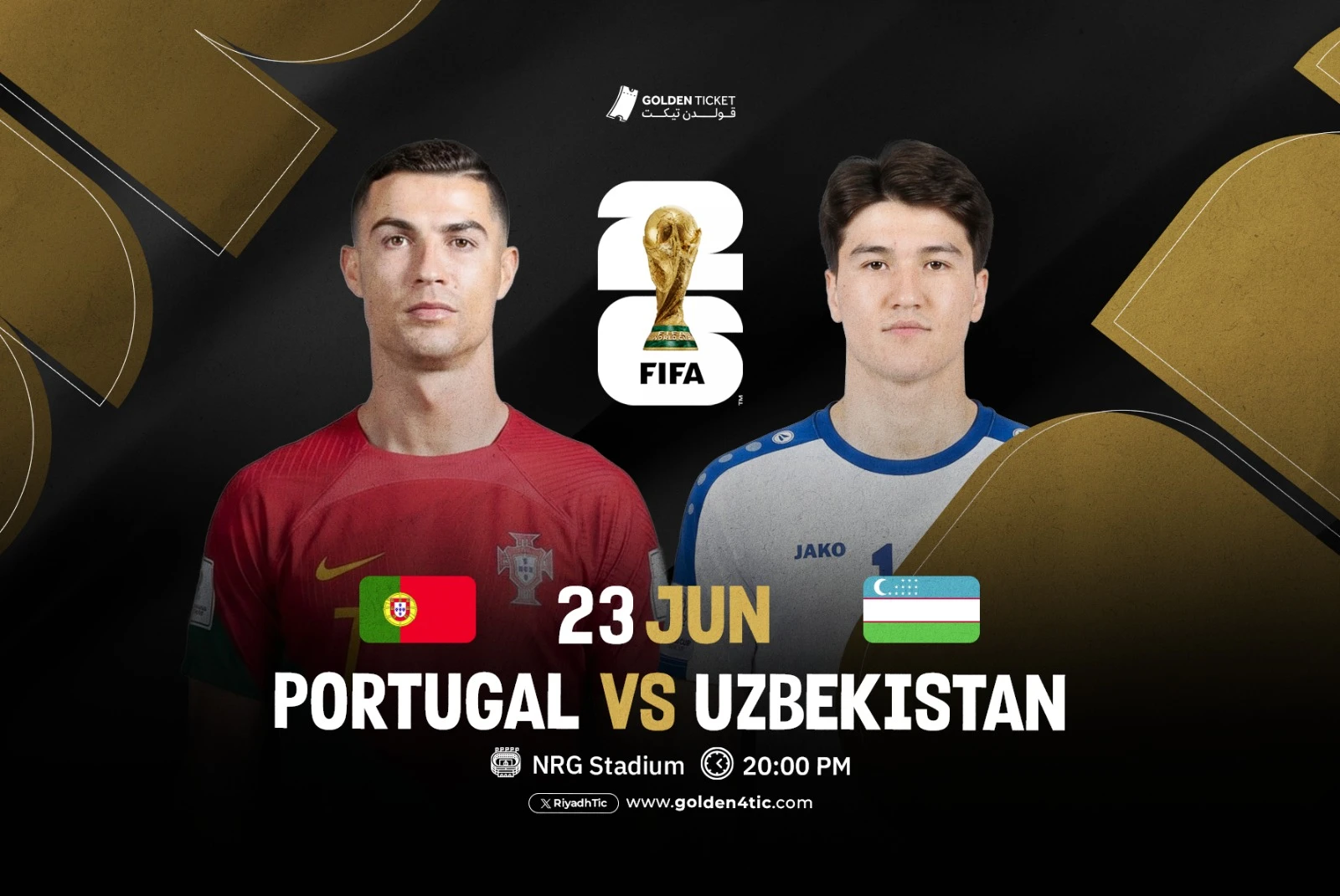 مباراة البرتغال ضد أوزباكستان - كاس العالم 2026